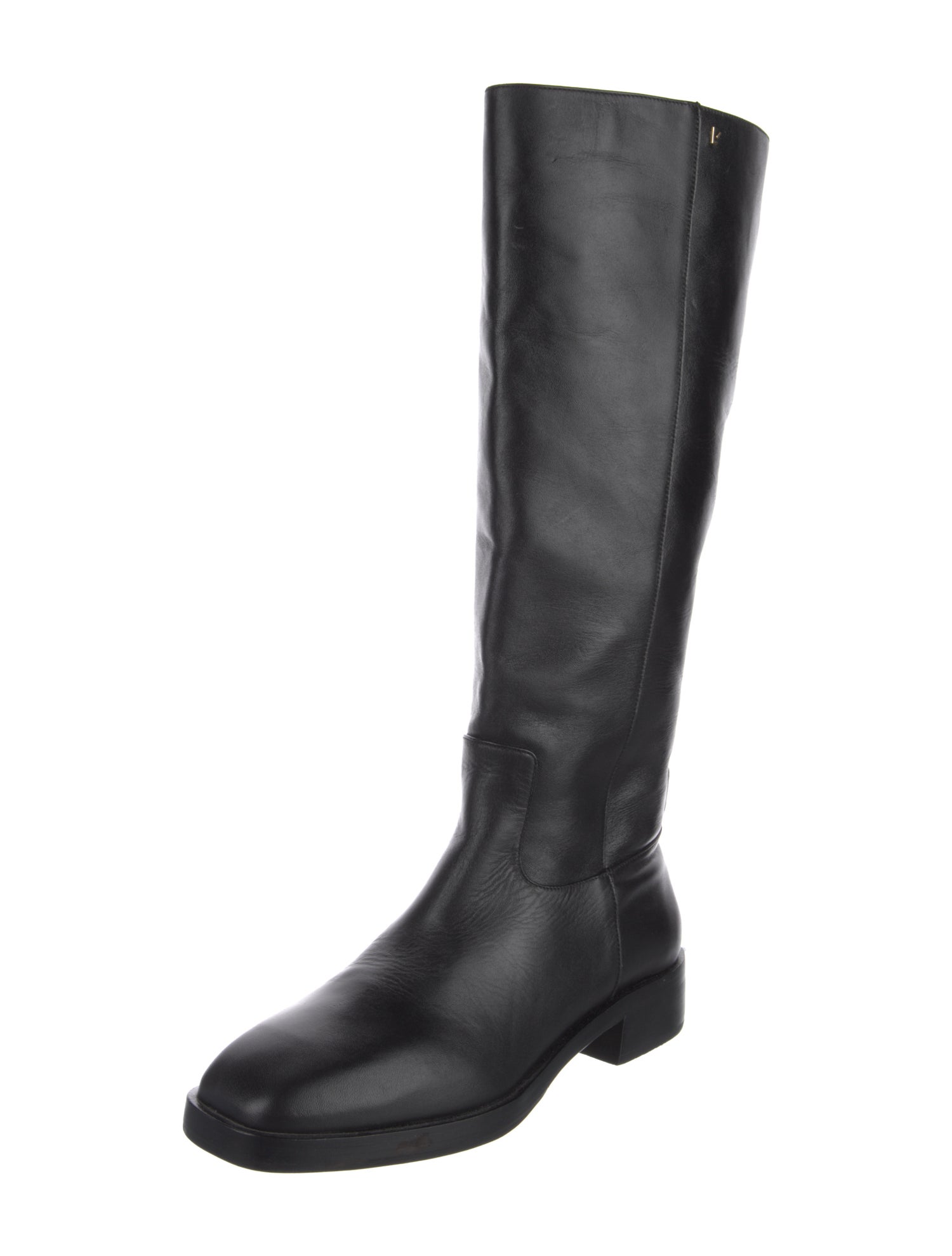 Larroude Leather Riding Boots