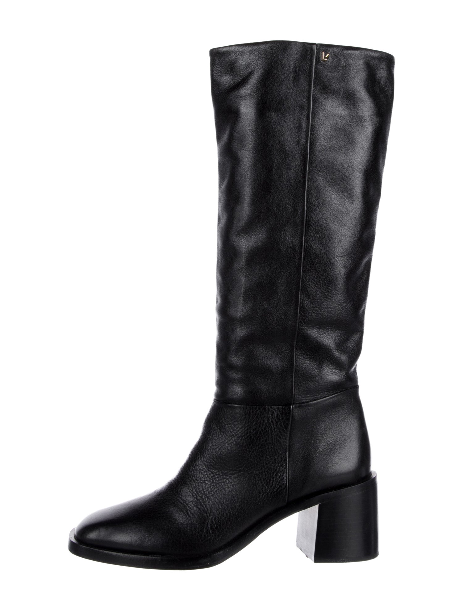 Larroude Leather Riding Boots