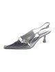 Larroude Patent Leather Slingback Pumps