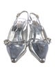 Larroude Patent Leather Slingback Pumps