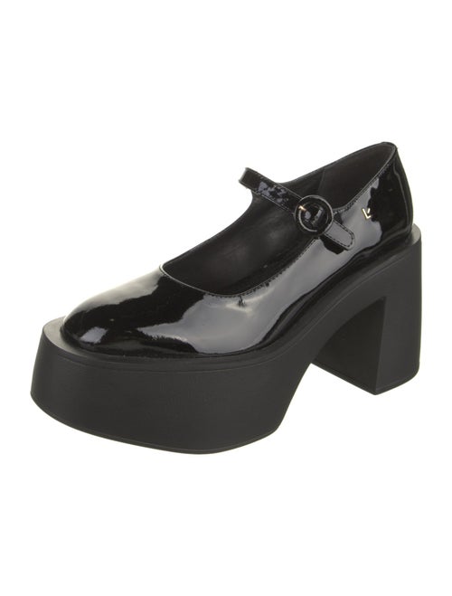 Larroude Patent Leather Pumps