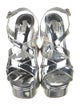 Larroude Patent Leather Slingback Sandals
