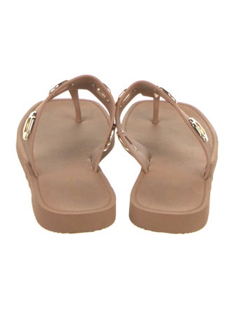 Larroude Leather Slides