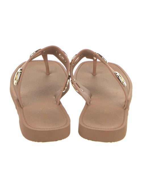 Larroude Leather Slides