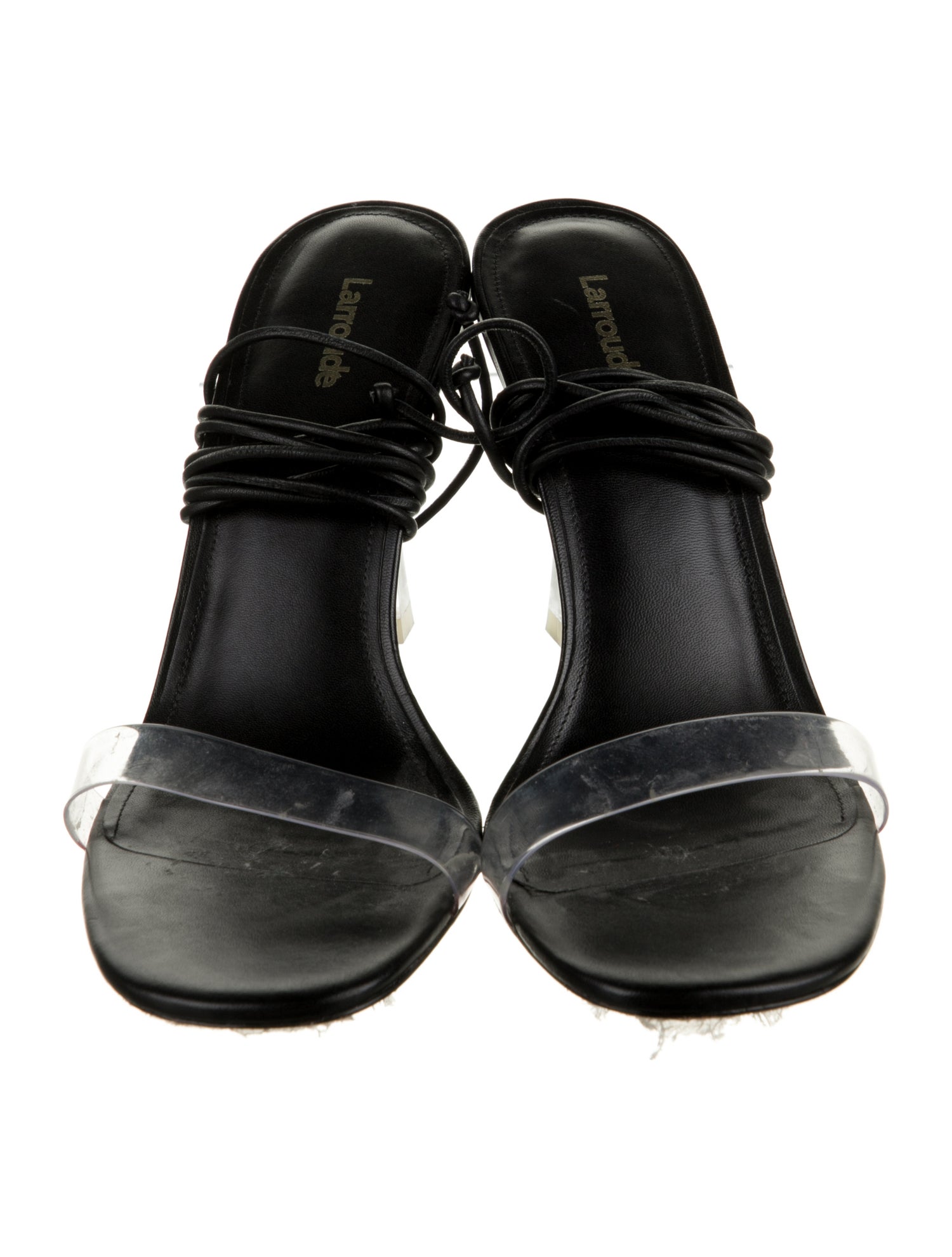 Larroude Leather Sandals