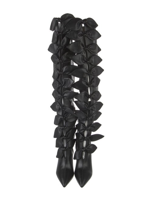 Larroude x Jonathan Cohen Leather Lace-Up Boots