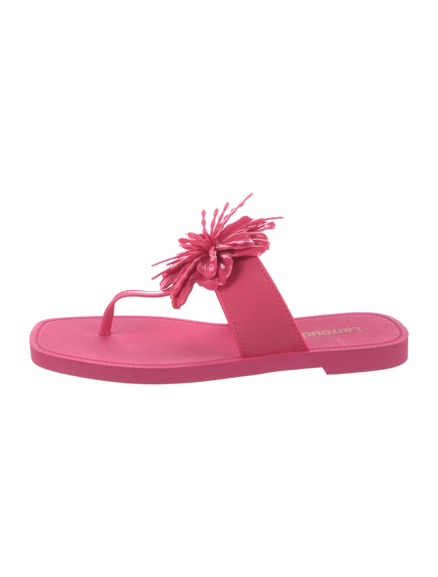 Larroude Rubber Flats