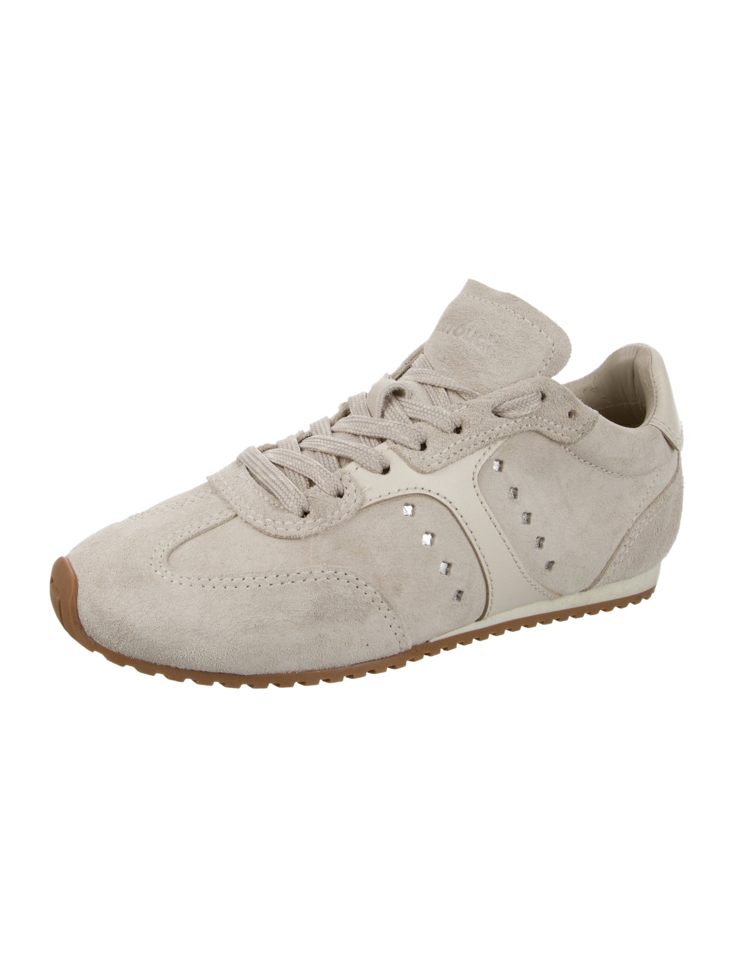 Larroude Suede Sneakers