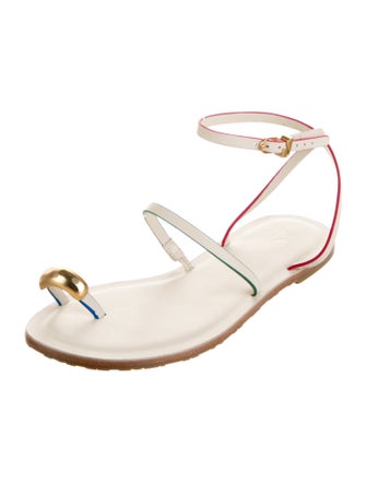 Larroude Leather Sandals