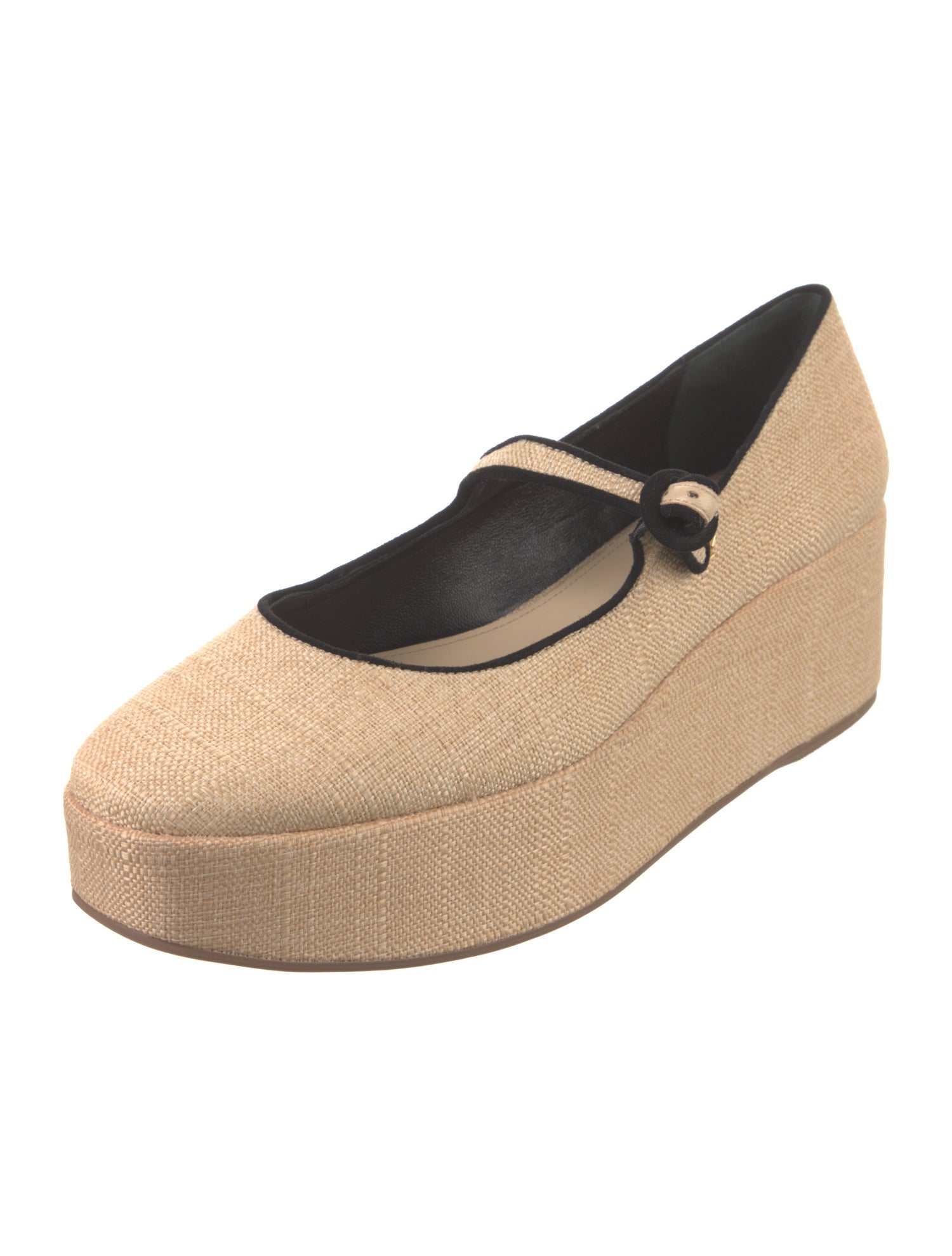 Larroude Raffia Pumps w/ Tags