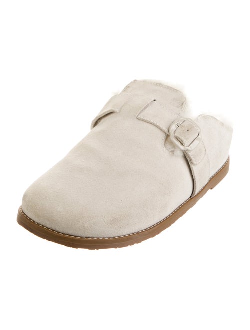 Larroude Suede Mules