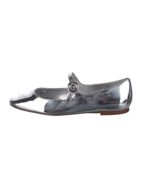 Larroude Patent Leather Mary Jane Flats