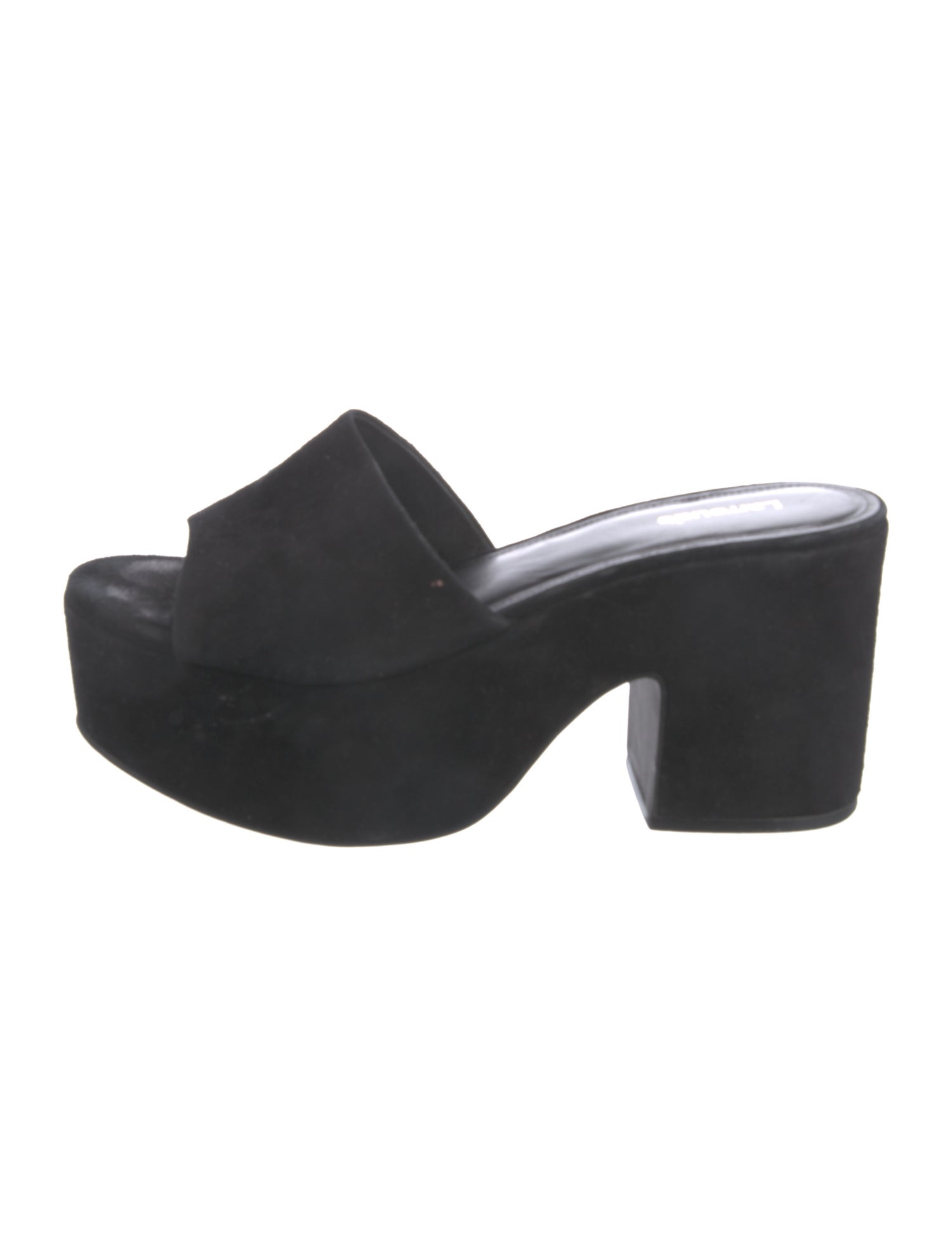 Larroude Suede Mules
