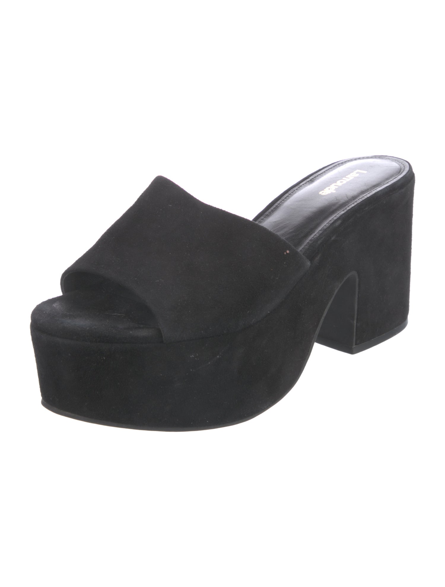 Larroude Suede Mules
