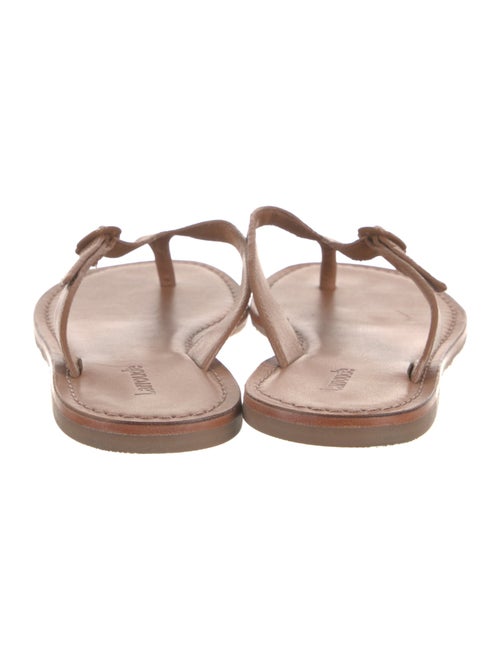 Larroude Leather Slides