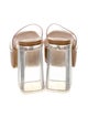 Larroude Leather Slides