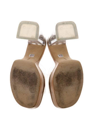 Larroude Leather Slides