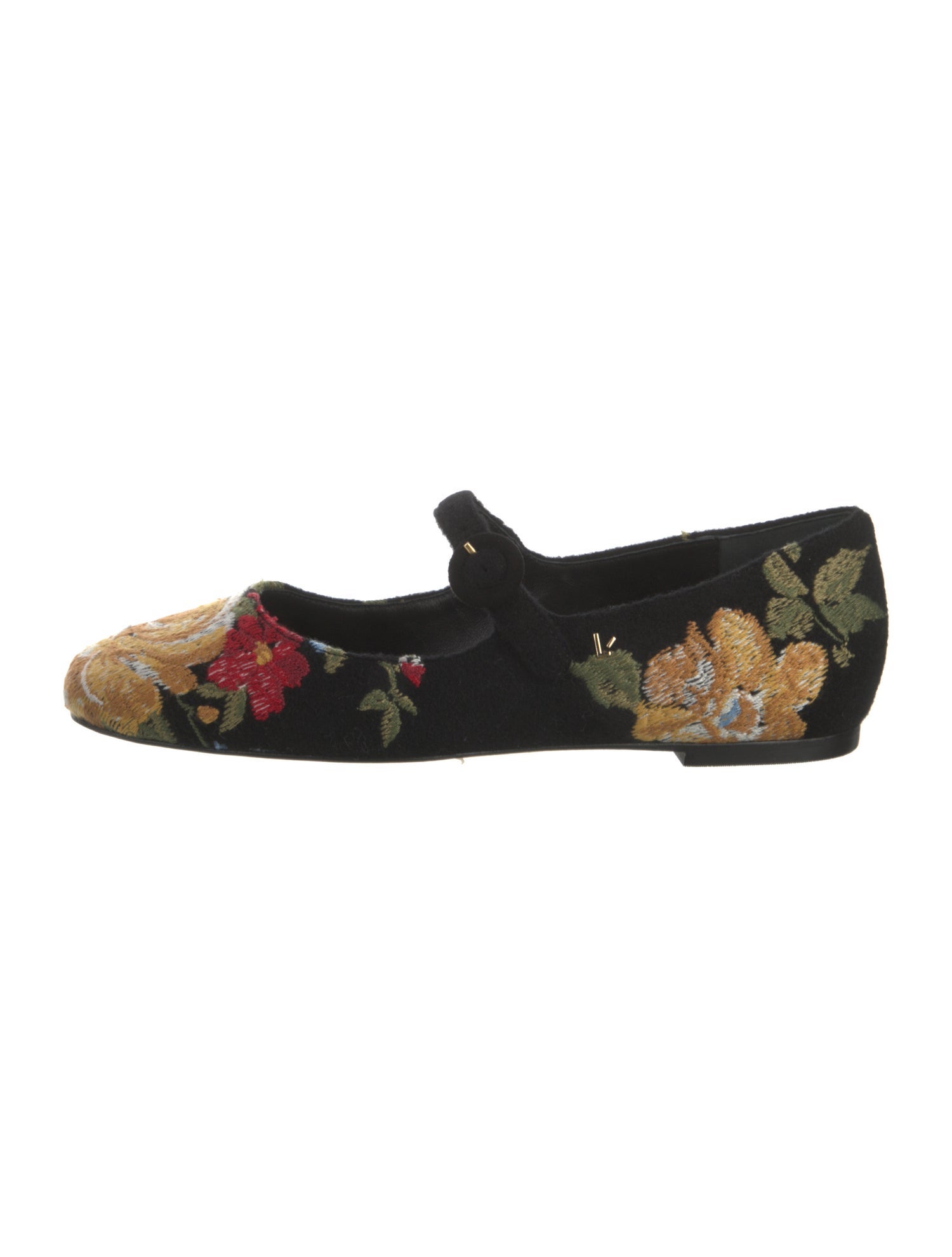 Larroude Floral Print Mary Jane Flats w/ Tags