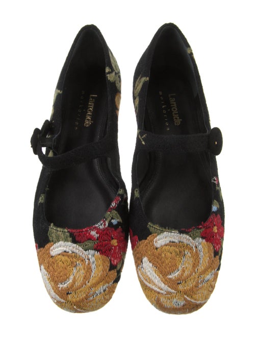 Larroude Floral Print Mary Jane Flats w/ Tags
