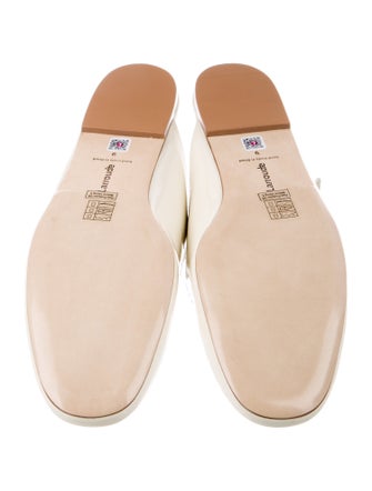 Larroude Patent Leather Mules