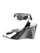 Larroude Patent Leather Sandals