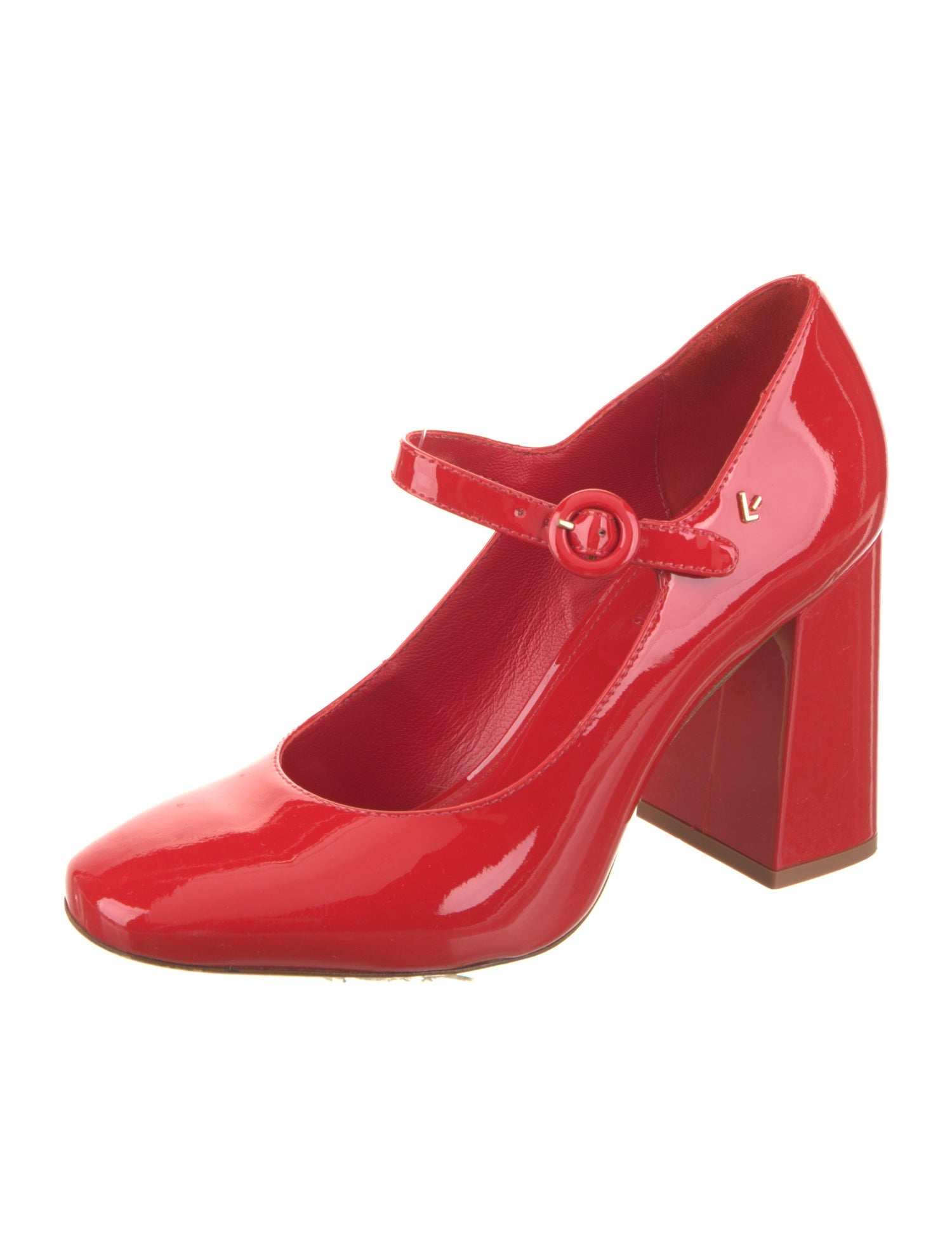 Larroude Patent Leather Pumps