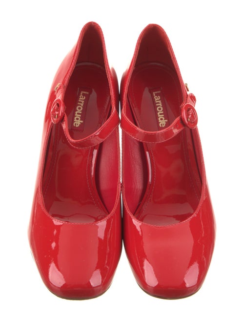Larroude Patent Leather Pumps