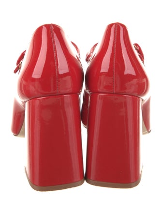 Larroude Patent Leather Pumps