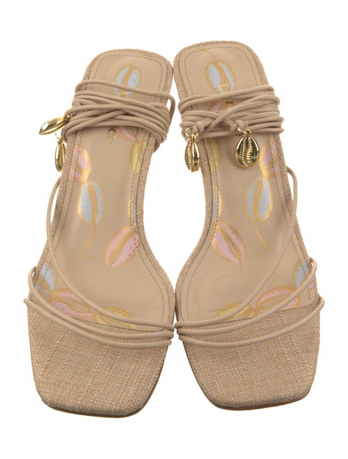 Larroude Leather Espadrilles