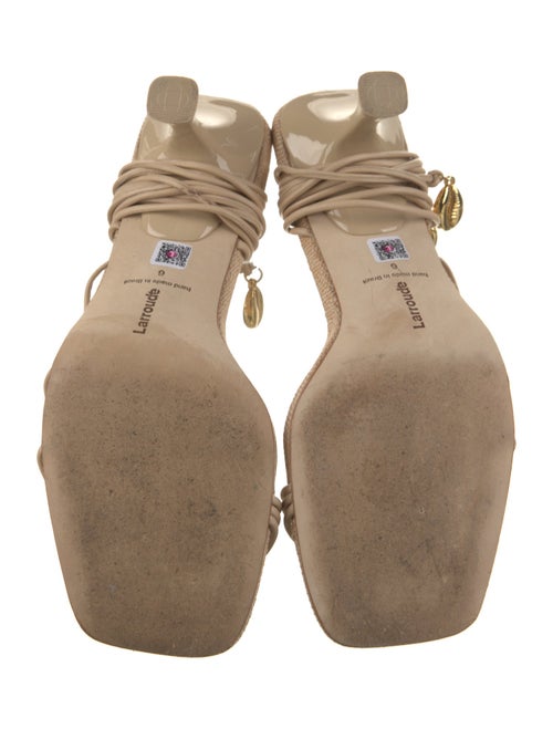 Larroude Leather Espadrilles