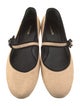 Larroude Raffia Mary Jane Flats