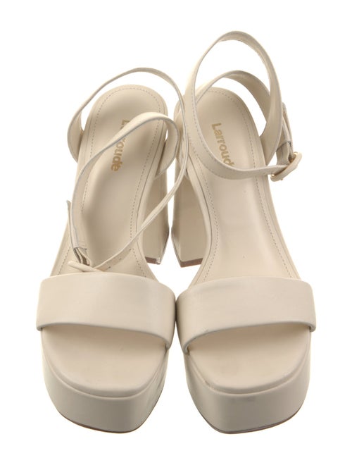 Larroude Leather Sandals