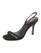 Larroude Suede Slingback Sandals