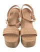 Larroude Raffia Espadrilles