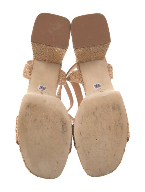 Larroude Raffia Espadrilles