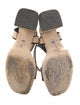 Larroude Raffia Sandals