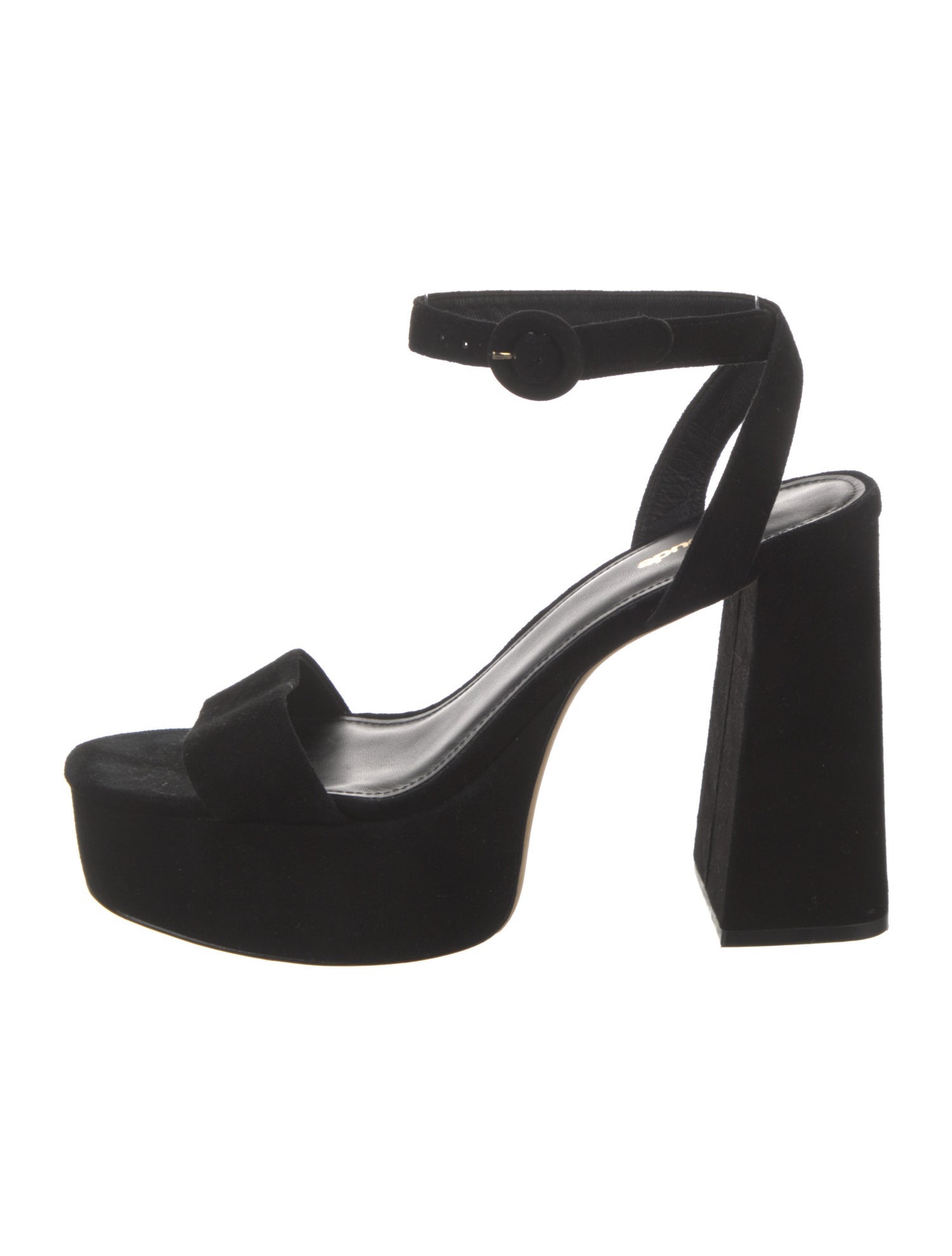 Larroude Suede Sandals