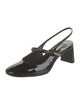 Larroude Patent Leather Slingback Pumps