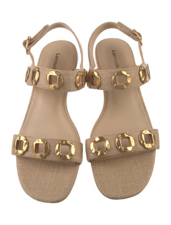Larroude Canvas Sandals