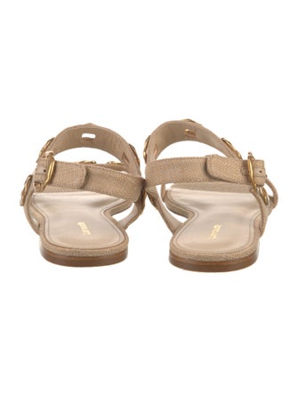 Larroude Canvas Sandals