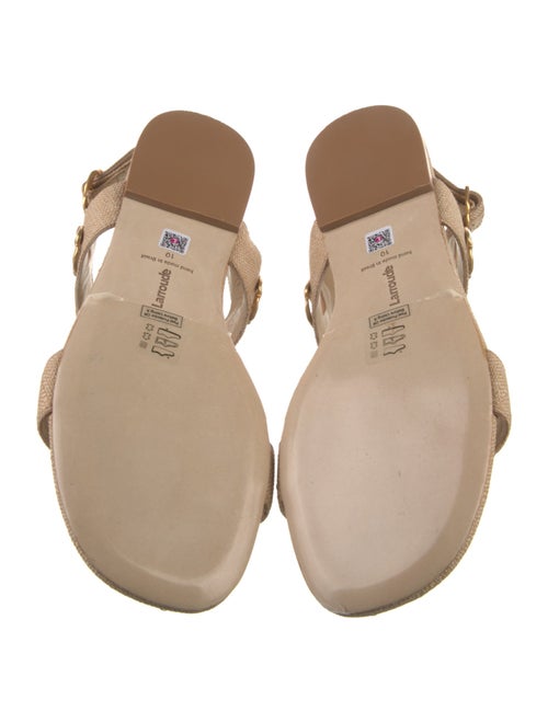 Larroude Canvas Sandals