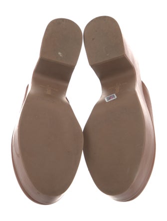 Larroude Leather Mules