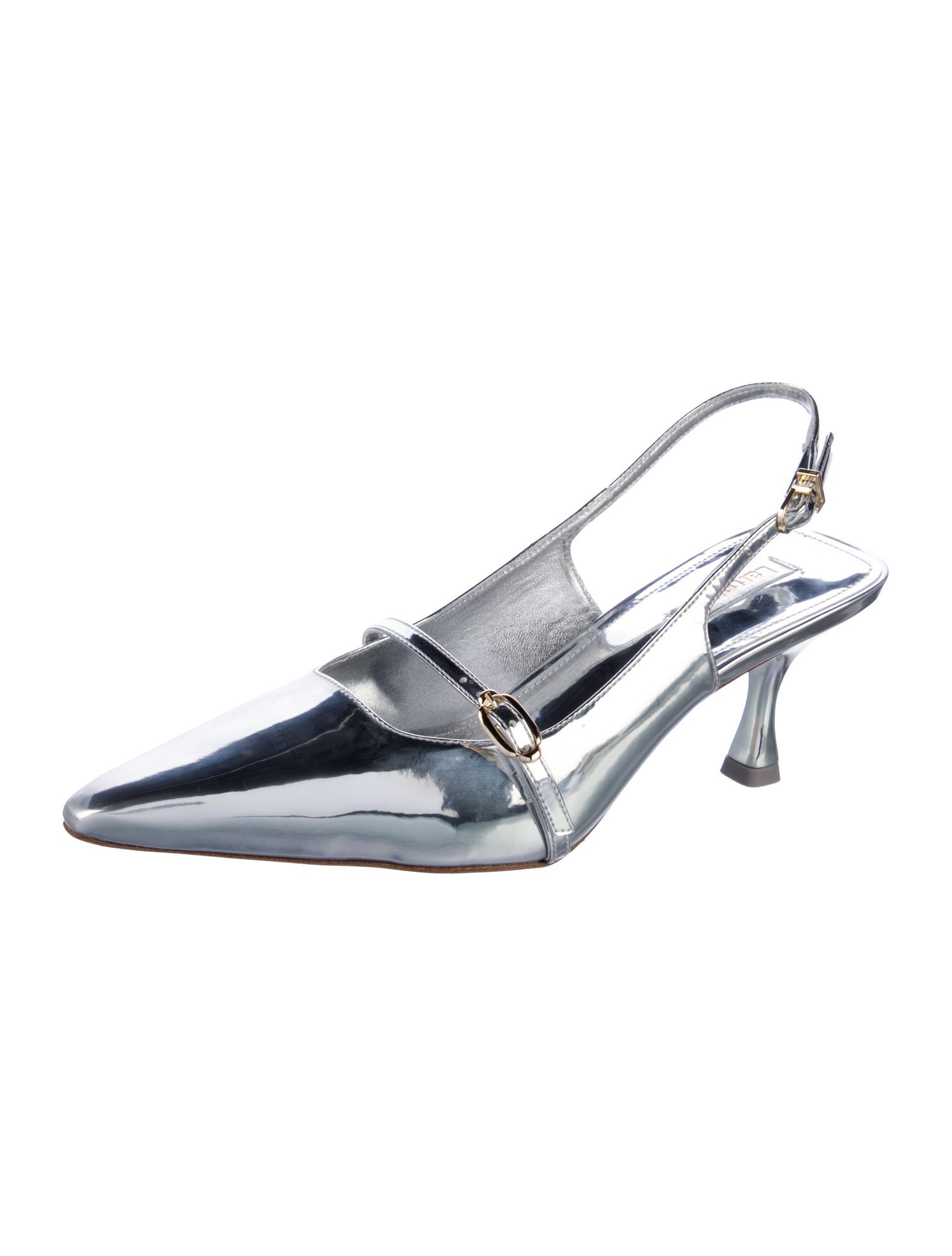 Larroude Patent Leather Slingback Pumps w/ Tags
