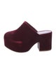 Larroude Velvet Mules