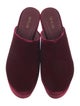 Larroude Velvet Mules
