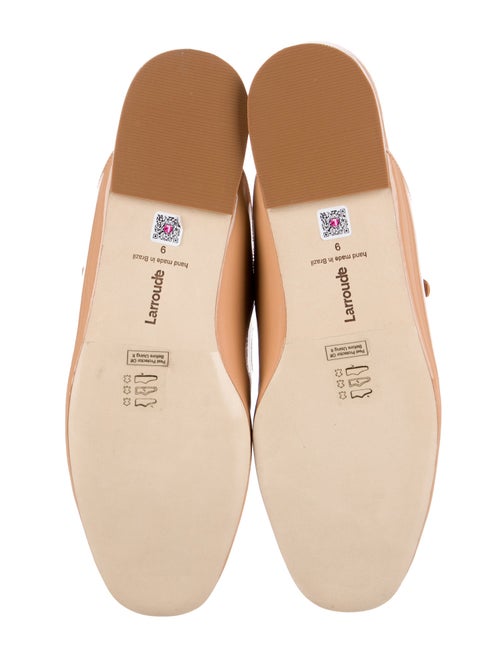 Larroude Patent Leather Mules