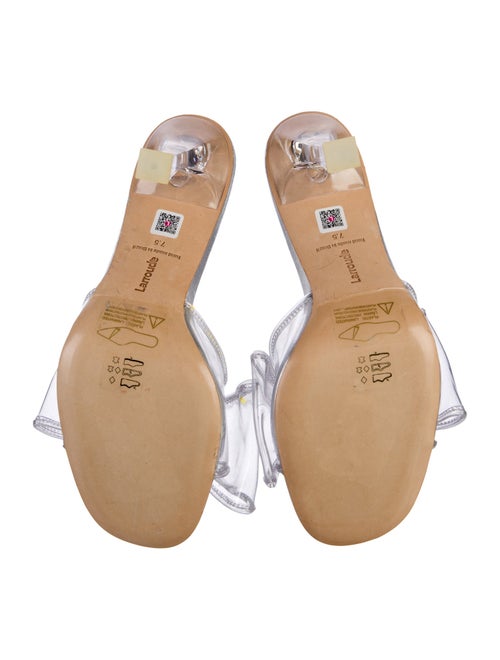 Larroude Bow Accents Slides