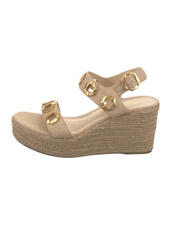 Larroude Raffia Espadrilles