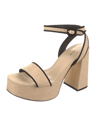 Larroude Canvas Sandals