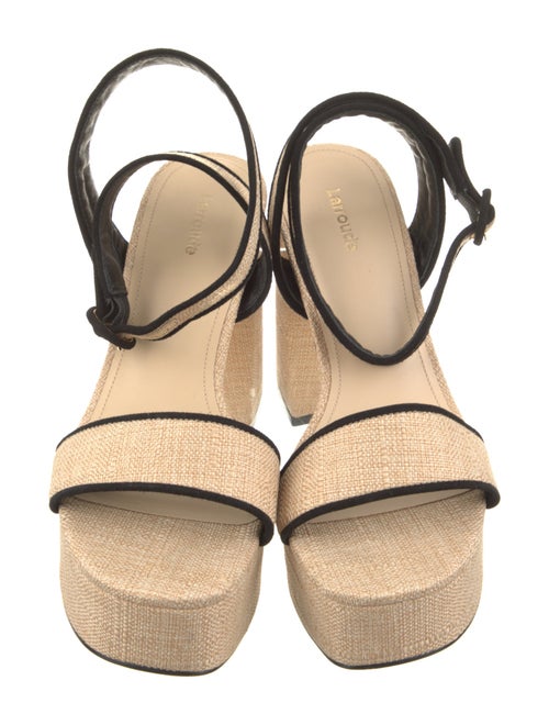 Larroude Canvas Sandals